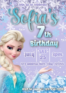 Frozen Invitation: Frozen Invitation