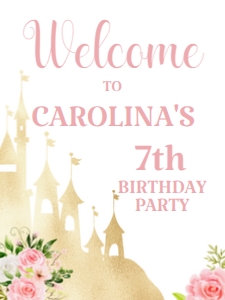Princess Welcome Sign: Princess Welcome Sign