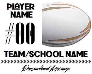 Rugby Corner Ball Locker Sign: Rugby Corner Ball Locker Sign