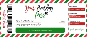Gift ticket pass - AGT-008 design preview