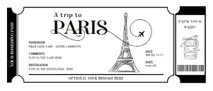 Gift ticket pass - AGT-029 design preview