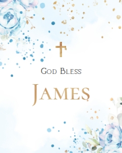 God bless sign - GS-01-col-01 design preview