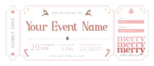 Gift ticket pass - AGT-094 design preview