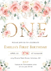 Birthday party invitation - BPI-07-2-col-0089: Birthday party invitation - BPI-07-2-Col-0089