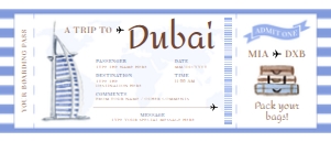 Gift ticket pass - AGT-117 design preview