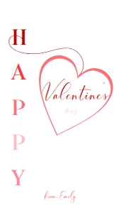 Valentine's day tag - VDT-003: Valentine's day tag - VDT-003