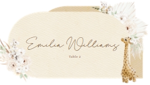 Place card - PC-09-col-0141 design preview
