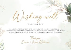 Wishing well card - WWC-01-col-0036 design preview