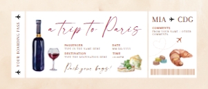 Gift ticket pass - AGT-133 design preview
