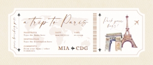 Gift ticket pass - AGT-131 design preview