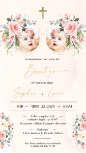 Bautizo electronic invite -  IB-119-col-0176 design preview