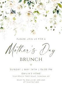 Mother's Day Invitation - MDI-05-col-0198: Mother day invitation - MDI-05-col-0198