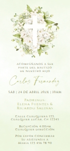 Bautizo Electronic Invite - IB-139-col-0206 (1125x2436 px): Bautizo electronic invite - IB-139-col-0206