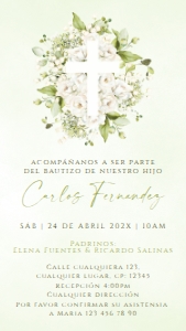 Bautizo Electronic Invite - IB-139-col-0206 (1080x1920 px): Bautizo electronic invite - IB-139-col-0206