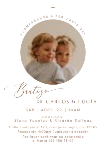 Spanish Bautizo Invitaciones - SBI-88-1-col-0213 design preview