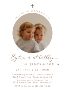 Baptism invitation - EBI-84-2-col-0213 design preview