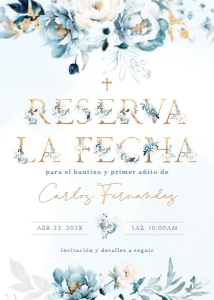 Save the date baptism -SBI-98-col-0211 design preview