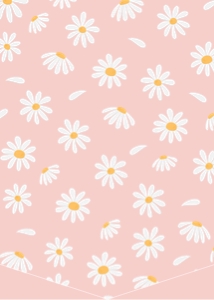 Editable Daisy high chair flag Birthday banner design preview