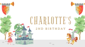 Princess and Knight gable box 614 design preview