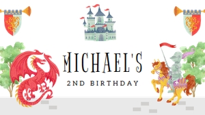 Dragon and Knight gable box red 615 design preview