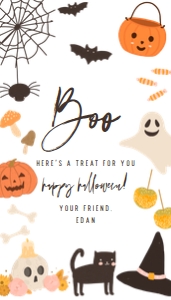 Halloween Thank You Tag 632 design preview