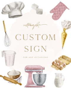 Baking some fun custom sign 636 design preview