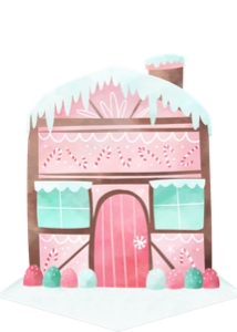 Candy Land high chair flag Birthday Banner 653 design preview