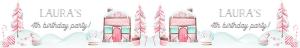 Christmas Candyland Straw Tag design preview