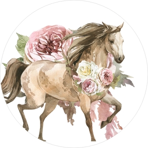 Horse cupcake topper 661: Horse cupcake topper 661