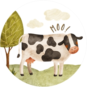 Barn Farm Animal Cupcake Topper 2 664: Barn Farm Animal Cupcake Topper 2 664