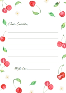 Cherry Time Capsule Game sign and card 660: Cherry Berry First Time Capsule Game sign and card 660