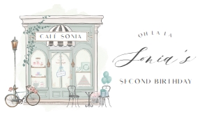 Paris Cafe Gable Box Label MINT 673 design preview