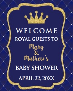Prince Welcome Sign - 8x10 Digital: Prince Welcome Sign