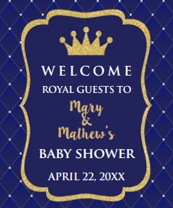 Prince Welcome Sign - 20x24 Digital: Prince Welcome Sign