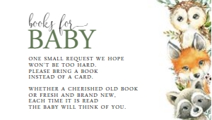Book Request - Woodland - Digital: Woodland Book Request