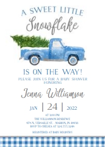 Snowflake Truck design preview