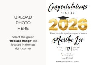 Graduation Invitation 003: 1200233851