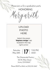 Graduation Invitation 00004: 1210028422