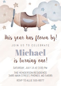 Airplane Boy - Year Has Flown By design preview