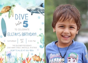 Dive into 5 - Ocean Animals and Surfboard design preview