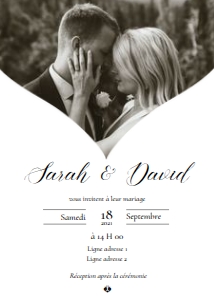 Wedding invitation 27FR: Wedding invitation 27FR