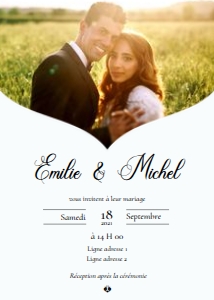 Wedding invitation 42FR: Wedding invitation 42FR