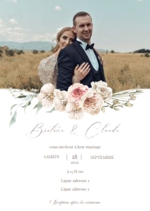 Wedding invitation 53FR: Wedding invitation 53FR