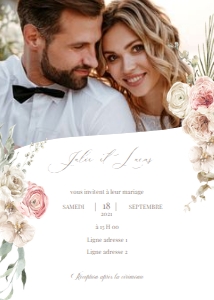 Wedding invitation 51FR: Wedding invitation 51FR