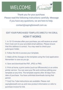 How To Guide & Instructions - 13 Pages: Rose Thank You Card