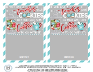 If You Give A Teacher Some Cookies: 1121389760