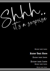 Surprise Invitation: 1190393355