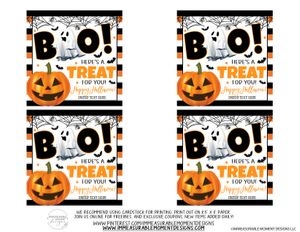 HT05 BOO TREAT GIFT TAG: 1299661651
