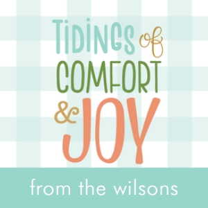 Tidings of Comfort & Joy Enclosure Card: Tidings of Comfort & Joy Enclosure Cards