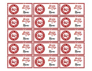Special Delivery Label design preview